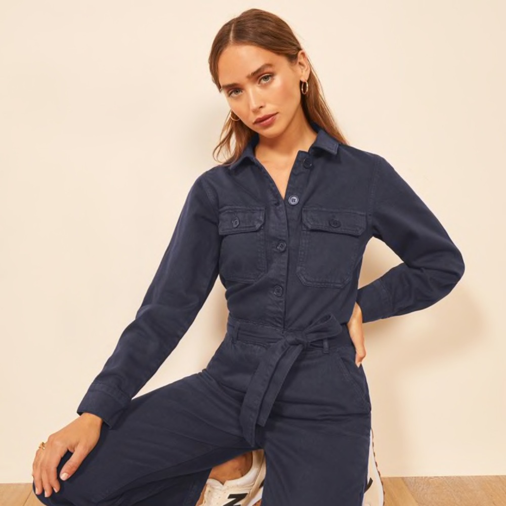 REFORMATION Kendall Boiler Suit Size 6